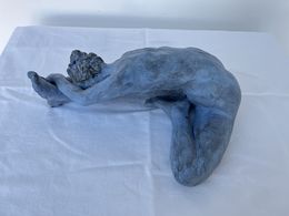 Sculpture, Tête-genou Janu sirasana, Brigitte De Cesco