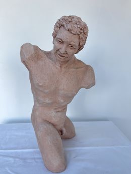 Sculpture, L’homme de terre, Brigitte De Cesco
