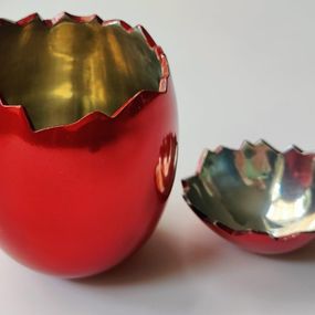 Design, Cracked Egg (Red), Jeff Koons