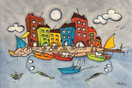 Gemälde, The place to be, Marie-Aude Molin
