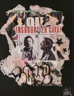 Painting, Gainsbourg Wanted, Lasveguix