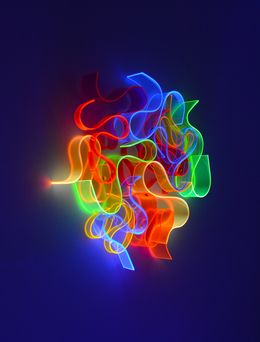 Sculpture, Neon-Kringel I, Selçuk Dizlek
