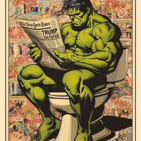 Print, The world will wait (Hulk), Kobalt