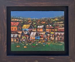 Gemälde, Rustic Village Charm, Aram Sevoyan