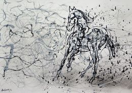 Gemälde, Horse, Andrejs Amelkovics