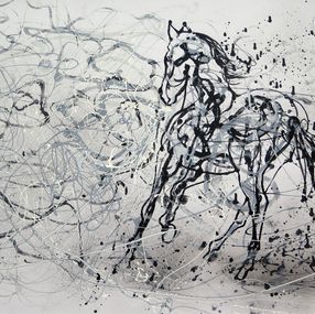 Gemälde, Horse, Andrejs Amelkovics