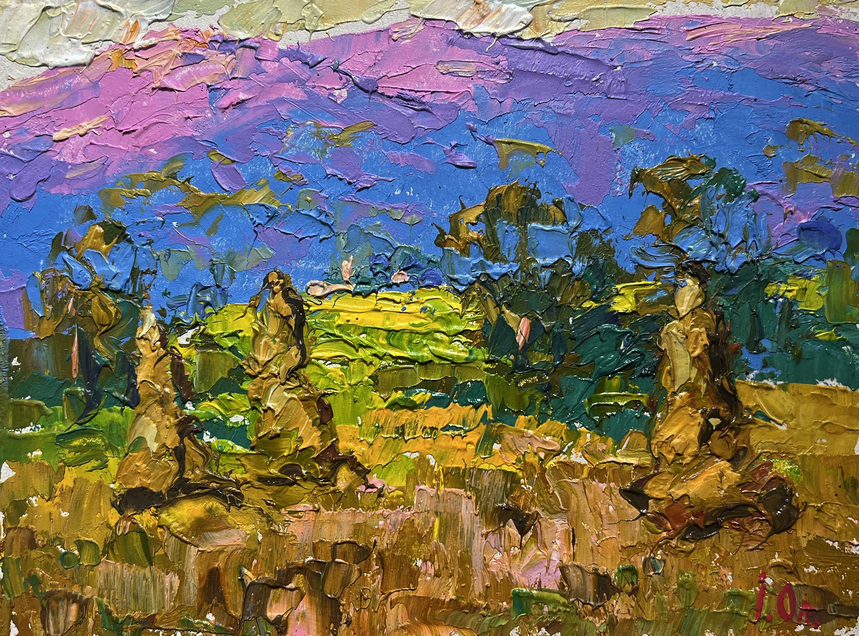 Ivanyuk Oleksiy, Haystack and mountains Ivanyuk Oleksiy, Haystack and mountains