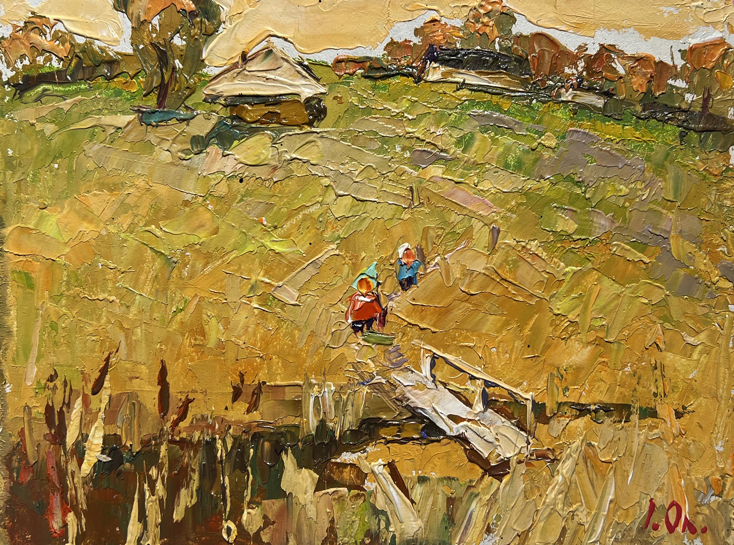 Ivanyuk Oleksiy, Village road to the reservoir Ivanyuk Oleksiy, Village road to the reservoir