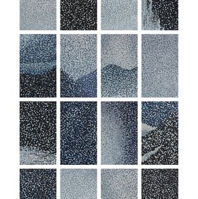 Peinture, Altitude - Mosaïque, Aurélie Trabaud