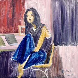 Gemälde, L’étudiante, ShuJie Wang
