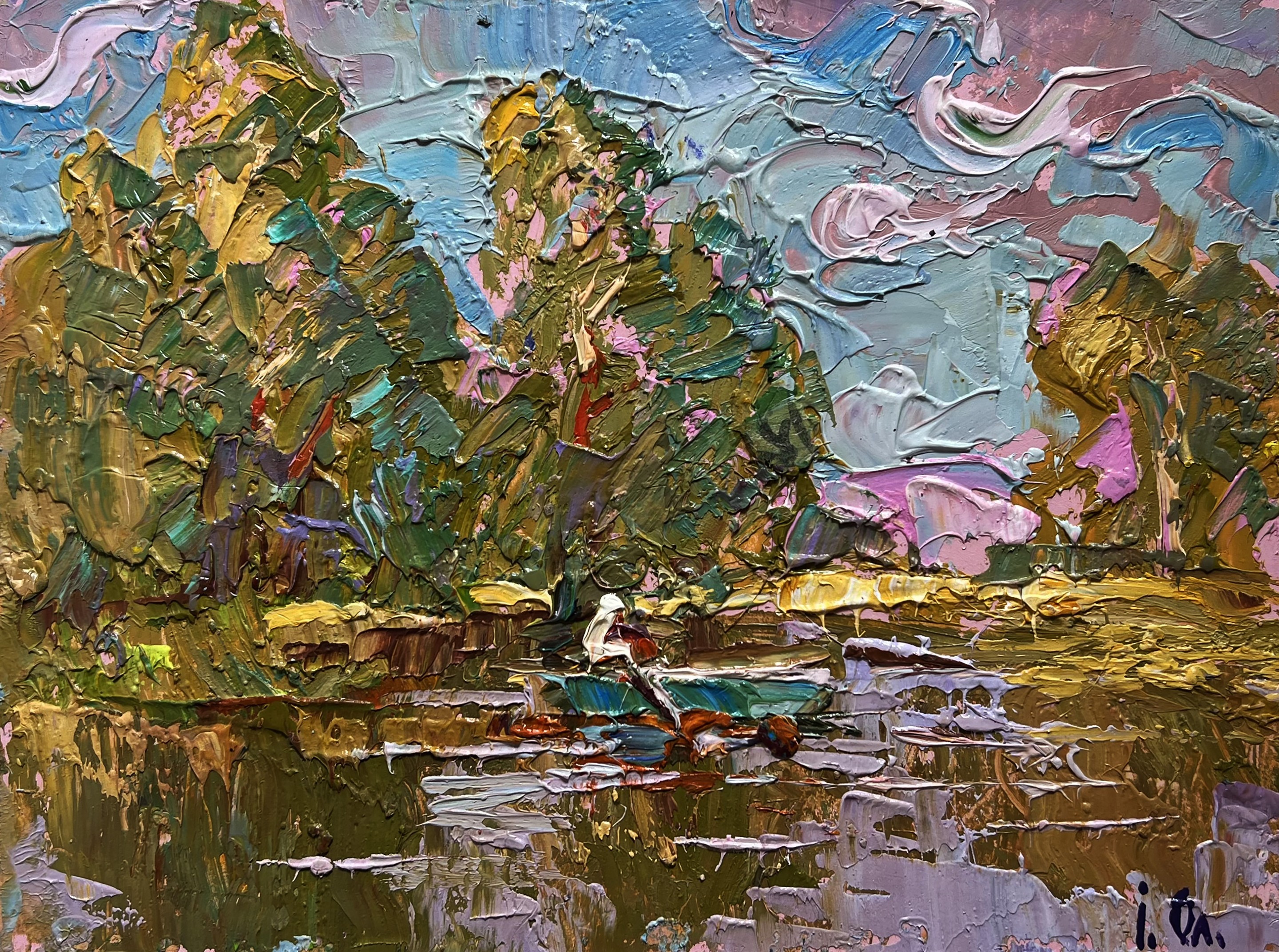 Ivanyuk Oleksiy, Relaxation on a summer river Ivanyuk Oleksiy, Relaxation on a summer river