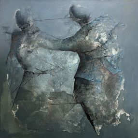 Gemälde, Dialogue Amoreux, Bernard Jannemin