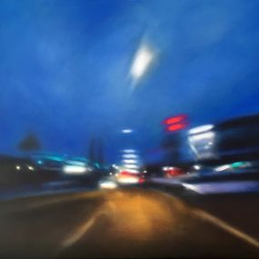 Painting, Face of Danger, Laëtitia Giraud
