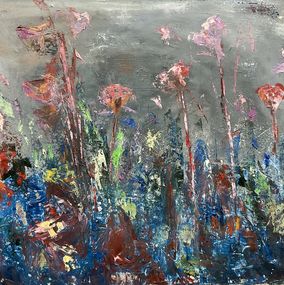 Painting, Fleurs brutes, ShuJie Wang