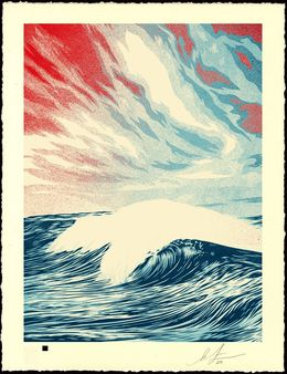 Print, Force of Nature Letterpress, Shepard Fairey (Obey)