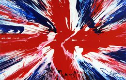 Painting, Union Jack, Michael Grine