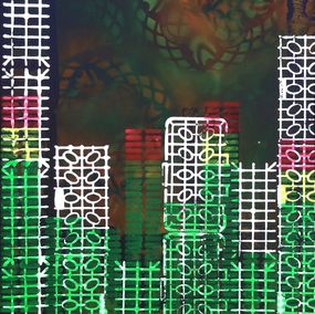 Gemälde, Electric Avenue, Michael Grine