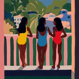 Print, Sisterhood, Nina Tsorieva