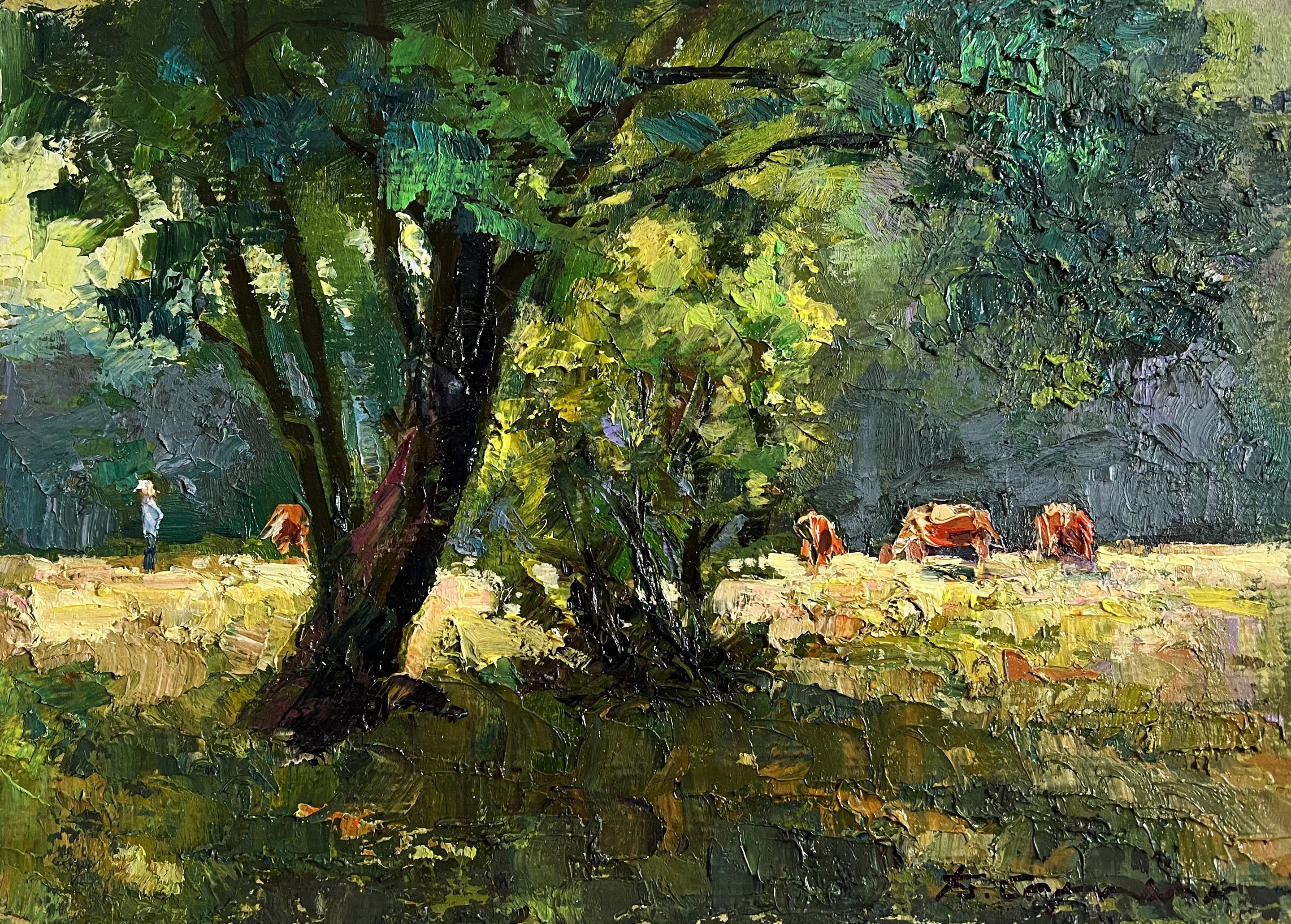 Boris Serdyuk, Walking the cows Boris Serdyuk, Walking the cows