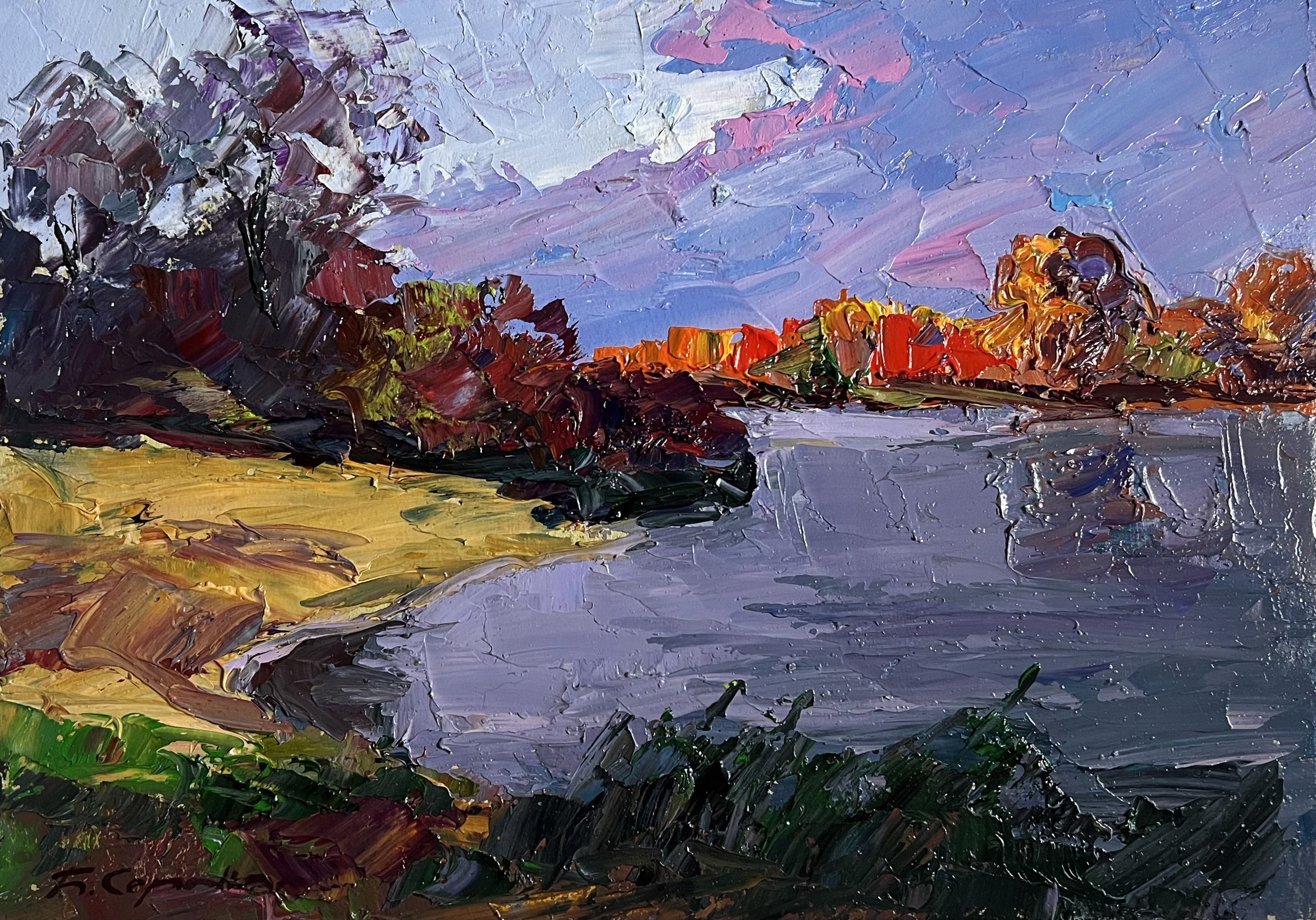 Boris Serdyuk, The beauty of an autumn evening Boris Serdyuk, The beauty of an autumn evening