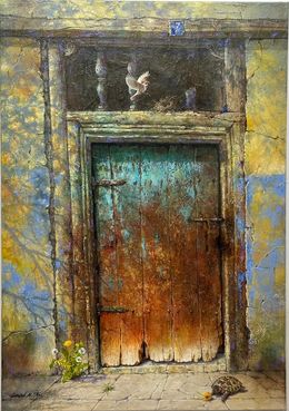 Painting, The Bird and the Turtle, Michael Gorban