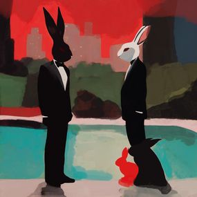 Print, What mask are you wearing?, Peter Simakov
