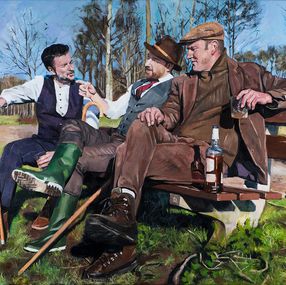 Gemälde, The Story Teller, Roeland Kneepkens