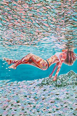 Gemälde, Underwater Turquoise, Alexandra Djokic