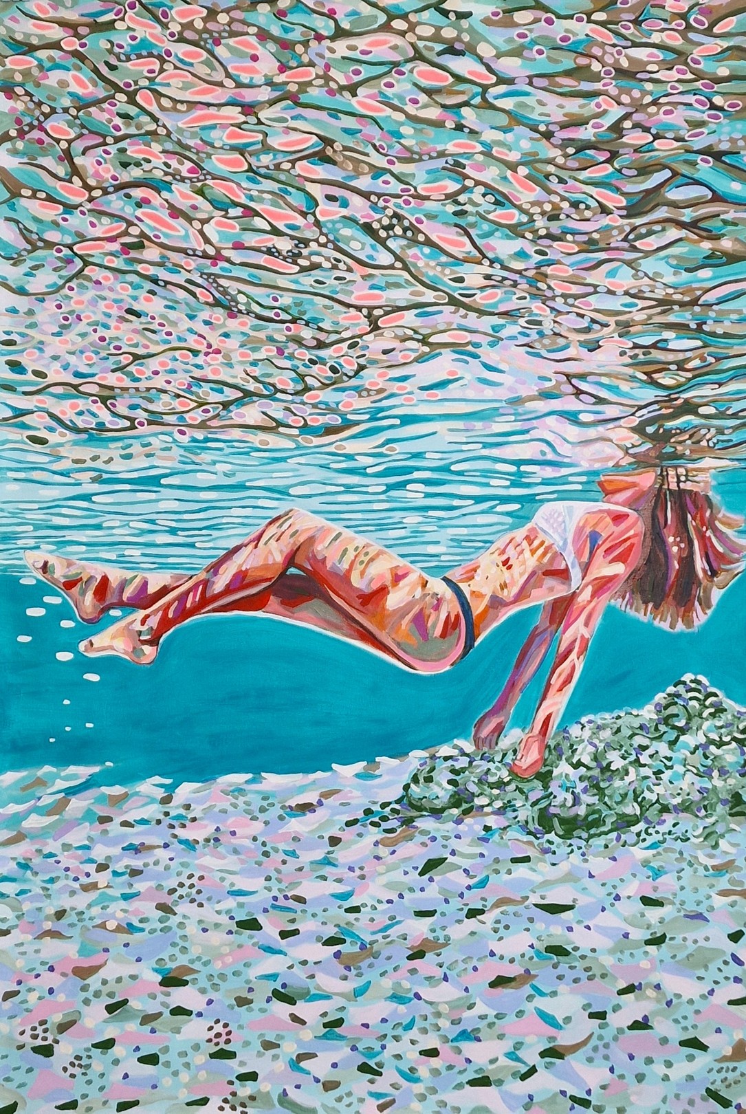 Alexandra Djokic, Underwater Turquoise Alexandra Djokic, Underwater Turquoise