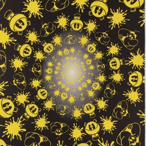 Print, No Stain, No Gain (Black & Yellow Edition), John M Armleder