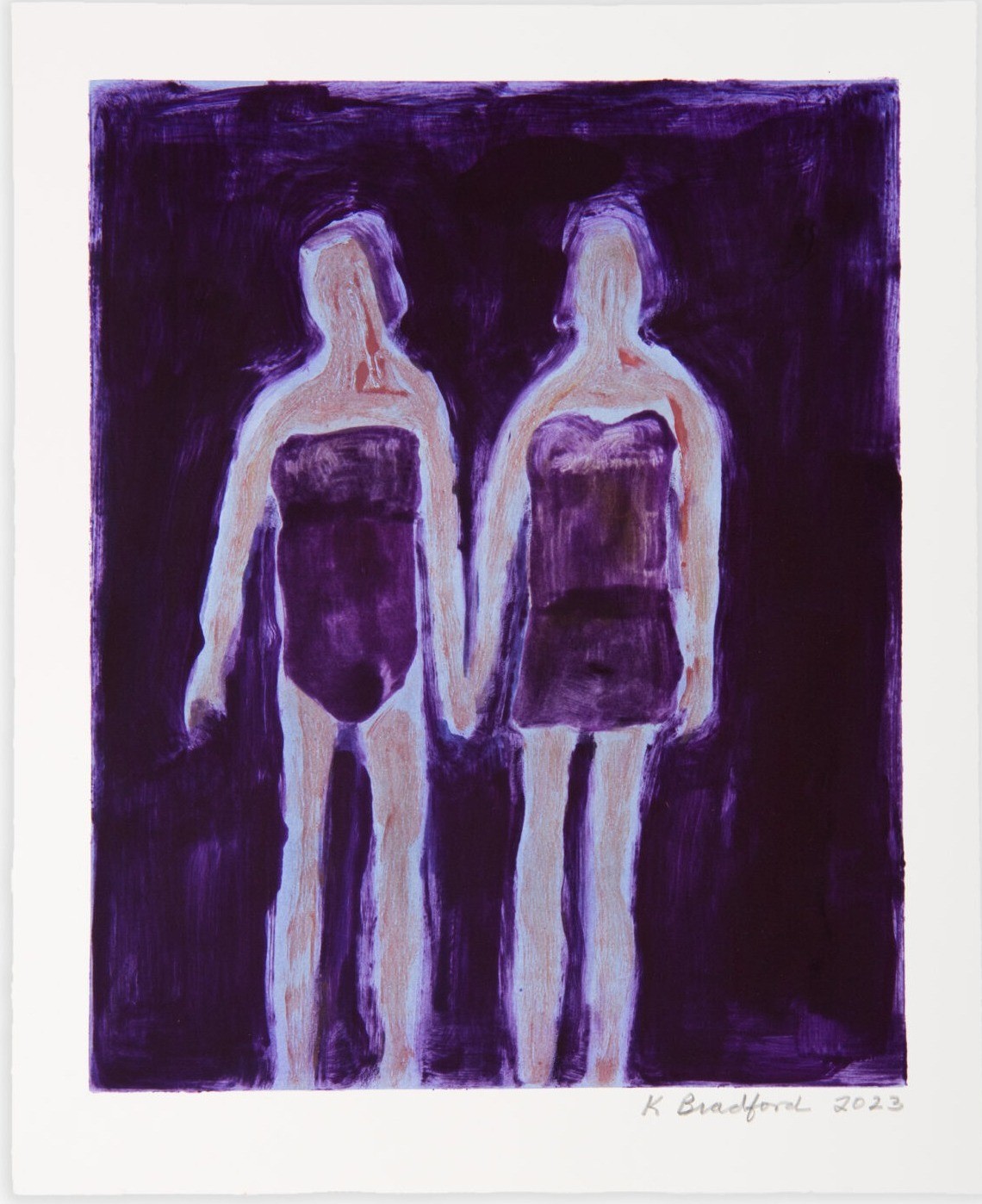 Katherine Bradford, Holding Hands VI Katherine Bradford, Holding Hands VI
