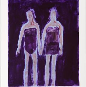 Drucke, Holding Hands VI, Katherine Bradford