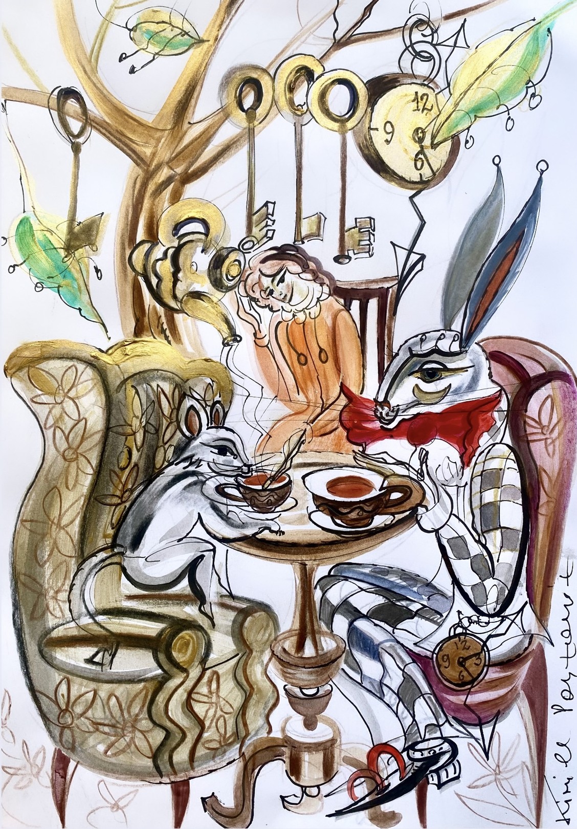 Kirill Postovit, A Wonderland Tea Time Kirill Postovit, A Wonderland Tea Time