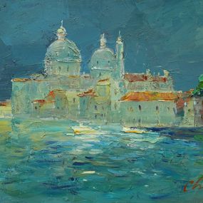 Gemälde, Venice coast, Serhii Cherniakovskyi