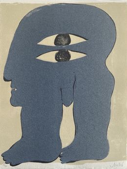 Print, Récitation à l’éloge d’une Reine, Horst Antes