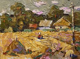 Gemälde, The path leading home, Oksana Ivanyuk