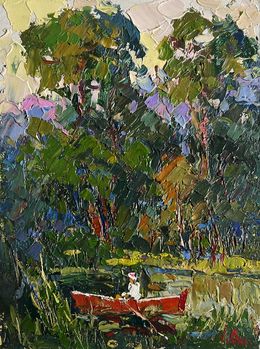 Gemälde, A break from the city, Oksana Ivanyuk