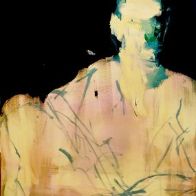 Painting, Hommage an Francis Bacon - schwarz, Mila Veljac'a