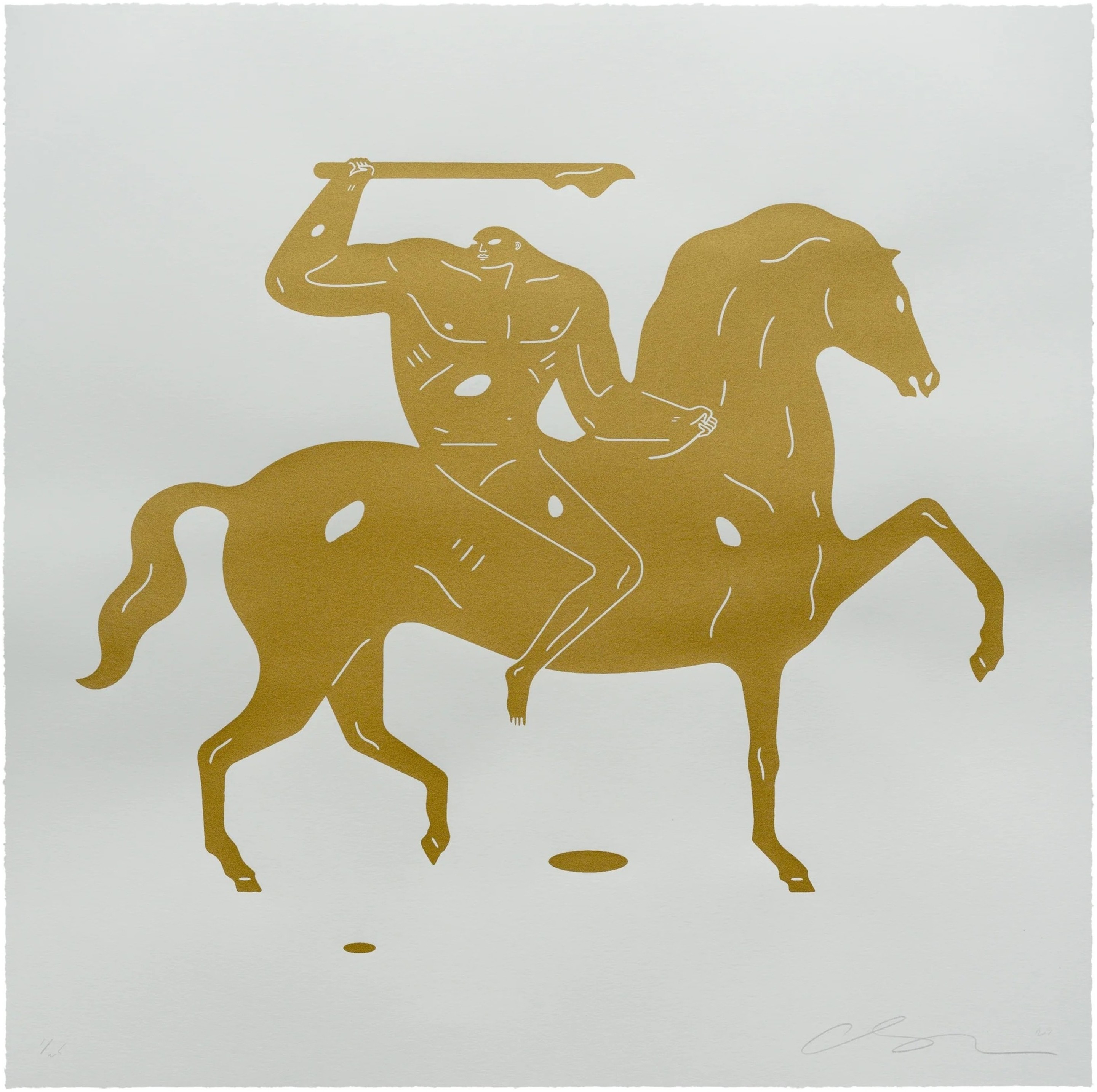 Cleon Peterson, The return (gold) Cleon Peterson, The return (gold)