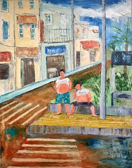 Peinture, La canicule en chine, ShuJie Wang