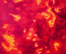 Peinture, Lava, Raquel Adan