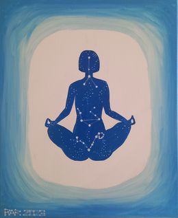 Painting, My Universe, Raquel Adan