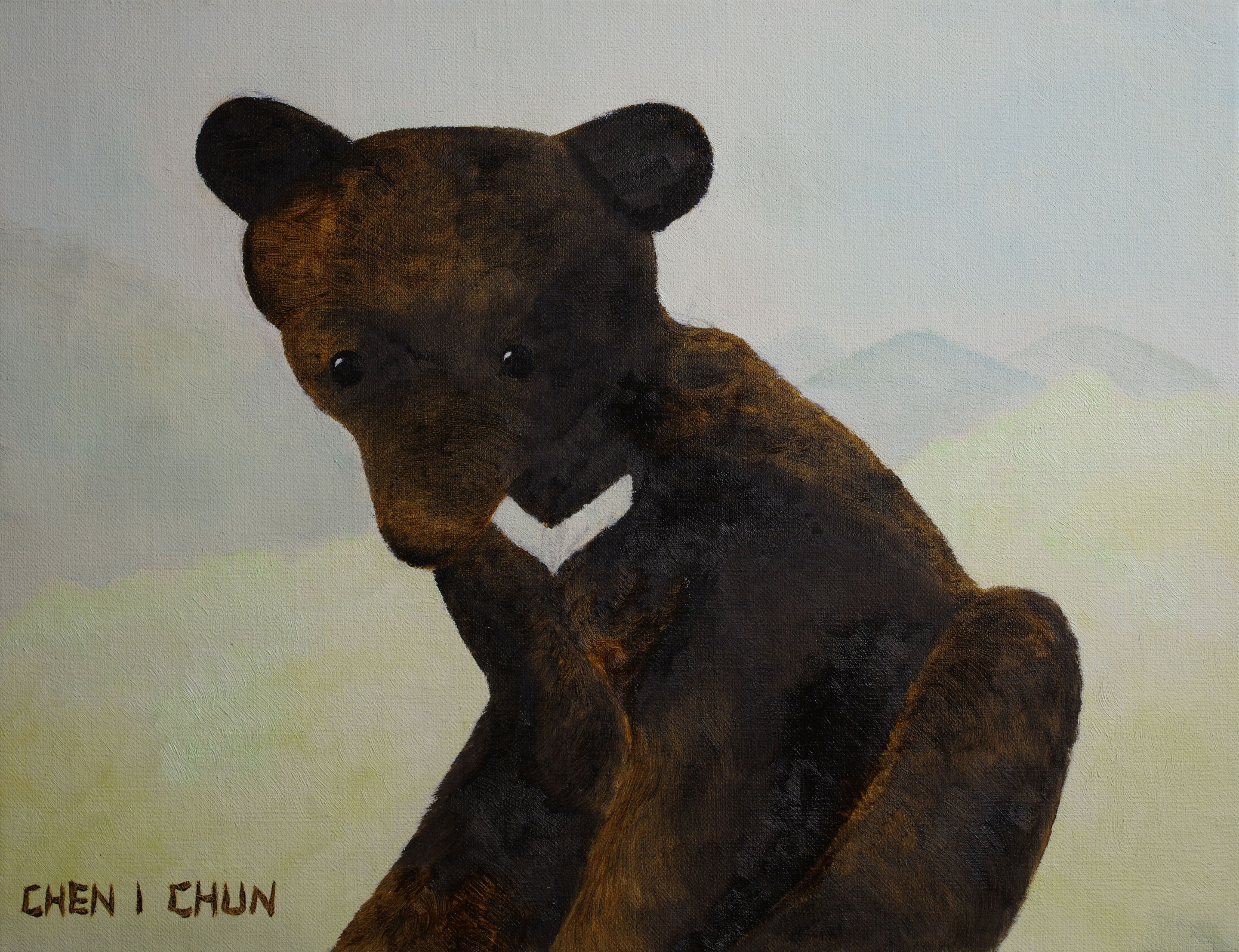 Chen I- Chun, One formosan black bear cub Chen I- Chun, One formosan black bear cub