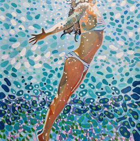 Peinture, Underwater Light Blue No2, Alexandra Djokic