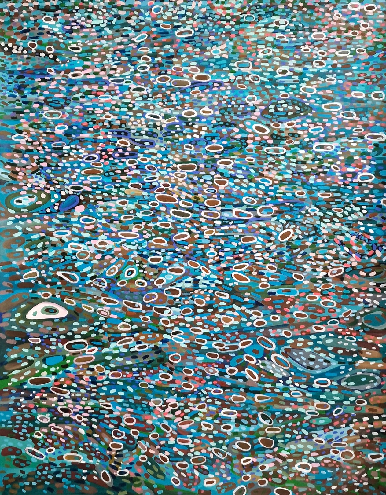 Alexandra Djokic, Waves Abstract Alexandra Djokic, Waves Abstract