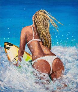 Peinture, Surfing, Alla Meleschenko