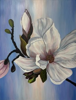 Peinture, Magnolia Blossom, Alla Meleschenko