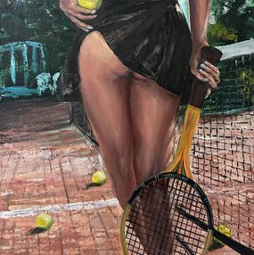 Peinture, Tennis player, Alla Meleschenko