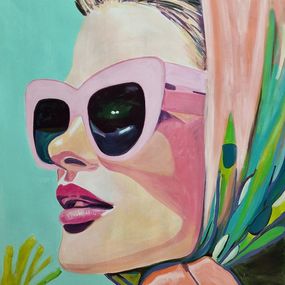 Painting, Vintage Girl, Alexandra Djokic