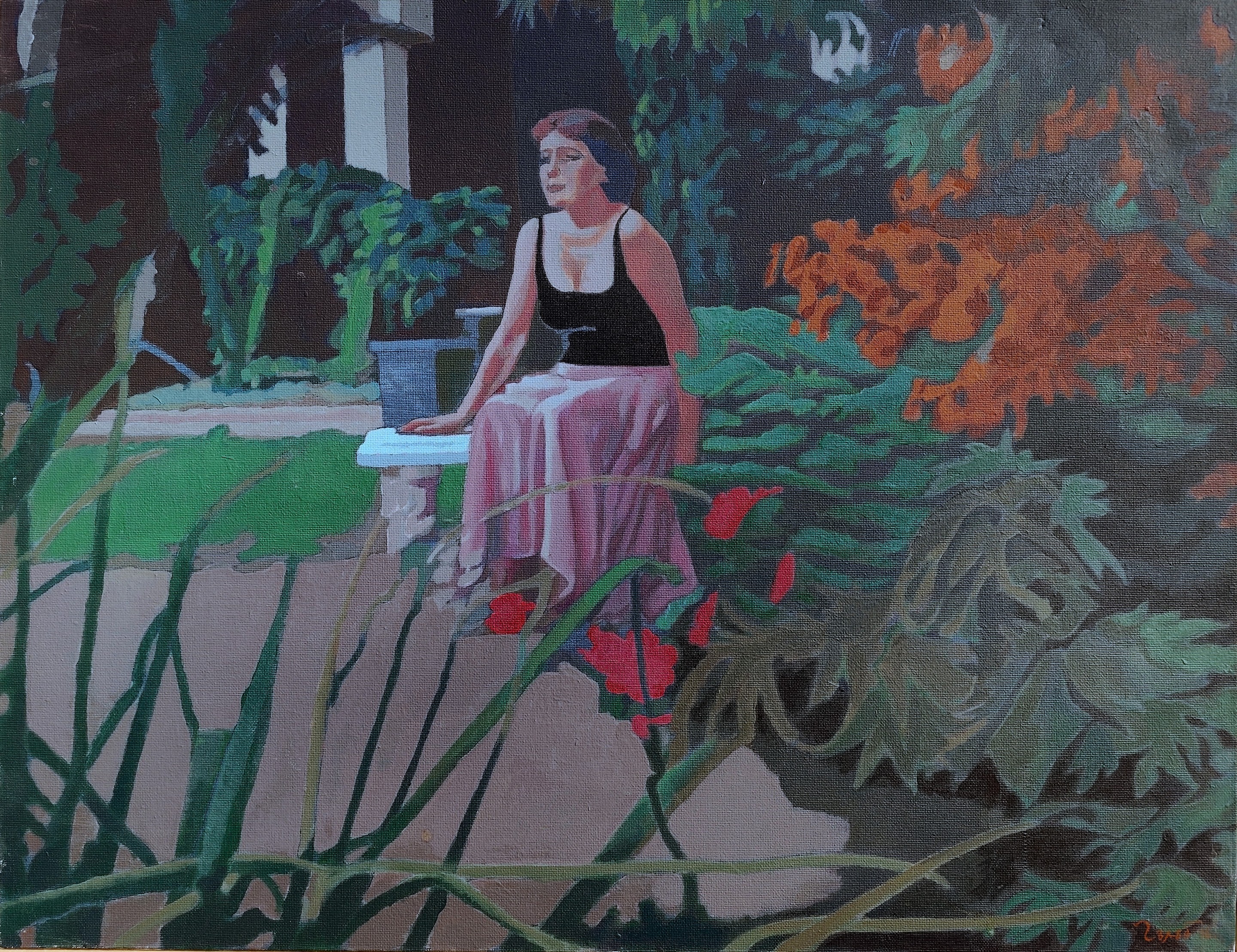 Galab Galabov, Evening Garden Galab Galabov, Evening Garden